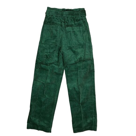 Blank NYC Green Corduroy High Rise Paperbag Pants‎ 25 - Picture 9 of 13